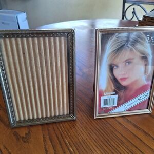 Intercraft Vintage Golden Picture Photo Frames 5x7 Shabby‎ Chic Cottage Cabin